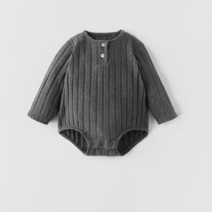 Zara Baby RIBBED BODYSUIT WITH FLAP